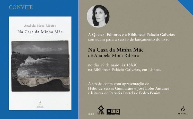 CONVITE | Sessão de lançamento de «Na Casa da Minha Mãe», de Anabela Mota Ribeiro