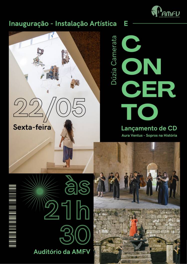 Lançamento do CD - Aurus Ventus - Sopros na História