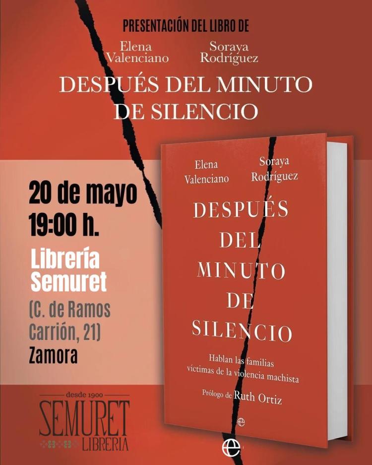 Presentación de libro: Después del minuto del silencio
