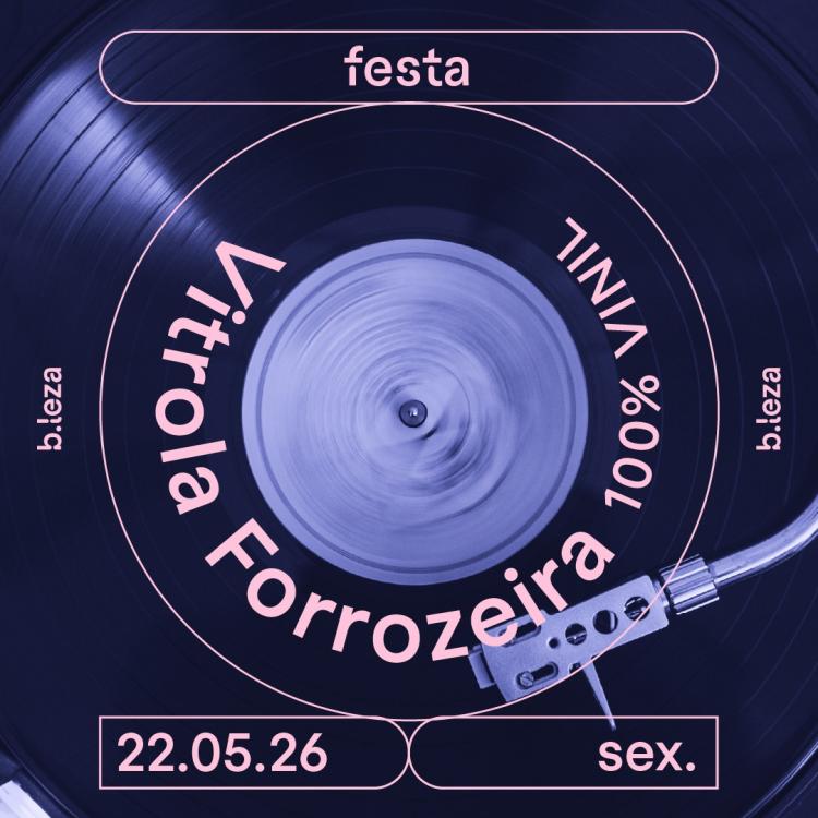 VITROLA FORROZEIRA 100% VINIL  22/05   B.LEZA