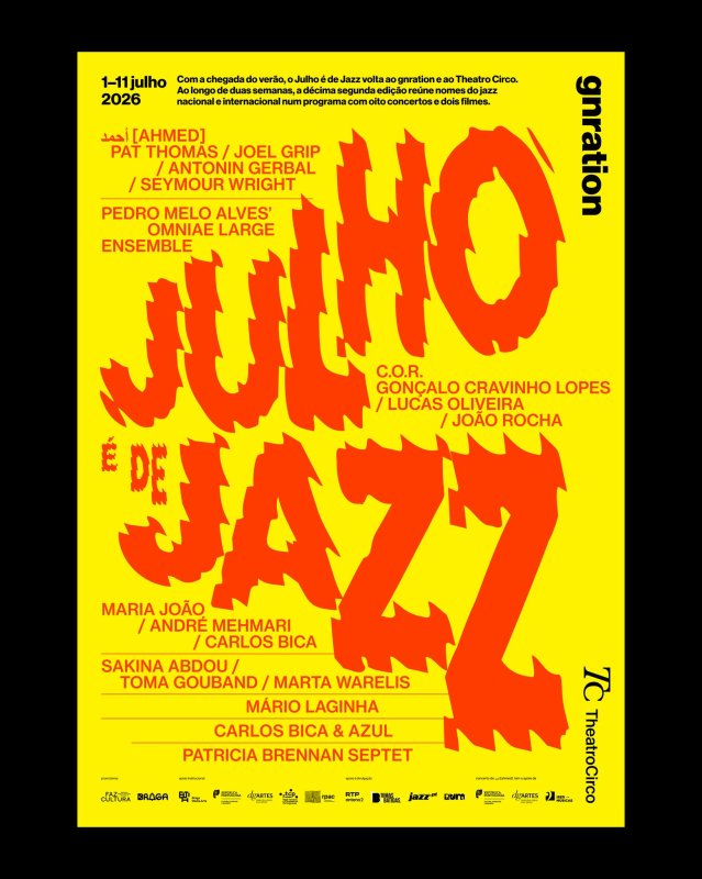 Julho é de Jazz 2026