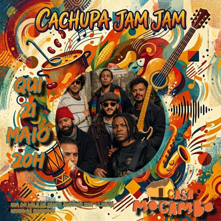 CACHUPA JAM JAM com Sabura Groove