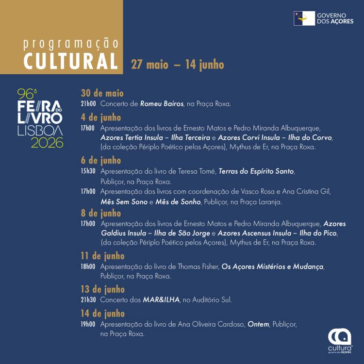 50 Anos de Autonomia na 96ª Feira do Livro de Lisboa