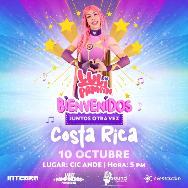 Luli Pampin bienvenidos, Juntos Otra Vez 5PM