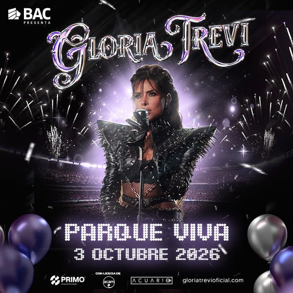GLORIA TREVI EVENTO PARA MAYORES 18 AÑOS