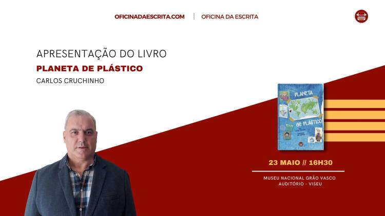 Apresentação do Livro Planeta de Plástico, de Carlos Cruchinho 