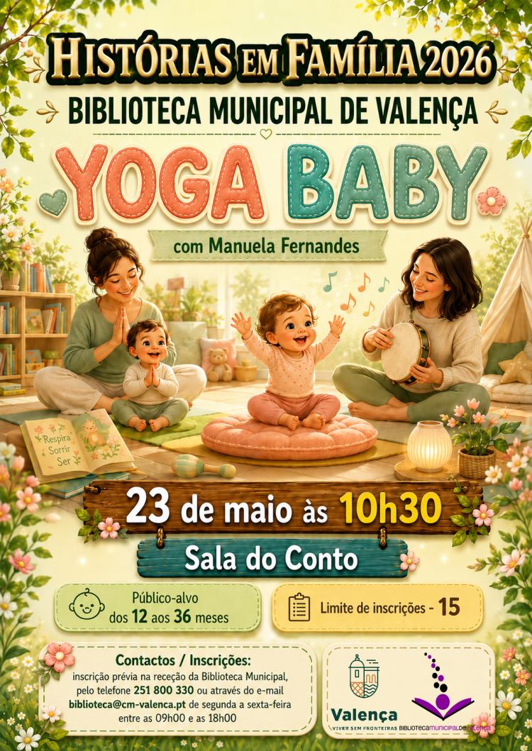 “Histórias em Família”, dedicada ao “Yoga Baby”