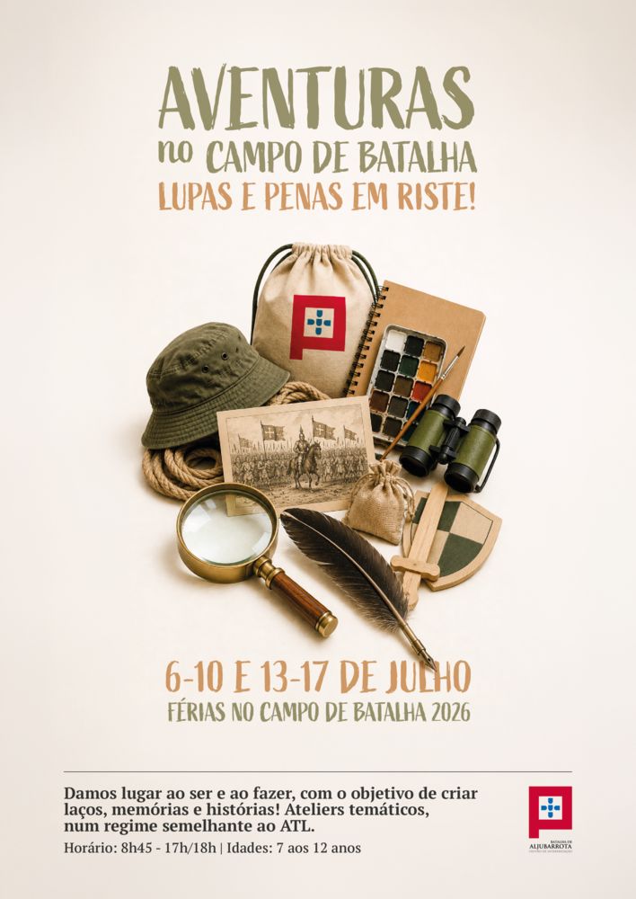 Aventuras no Campo de Batalha: lupas e penas em riste