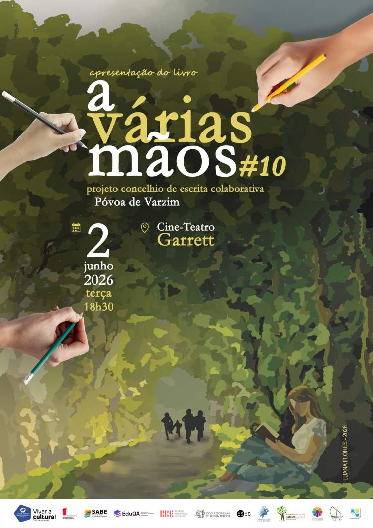 Apresentação do livro “A várias mãos #10”
