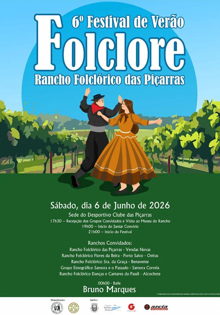 6º Festival de Folclore de Verão do Rancho Folclórico das Piçarras