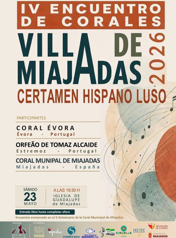 IV Encuentro de Corales Villa de Miajadas 2026