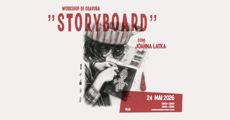 Ilustra BD | Workshop de gravura “STORYBOARD com Joanna Latka 