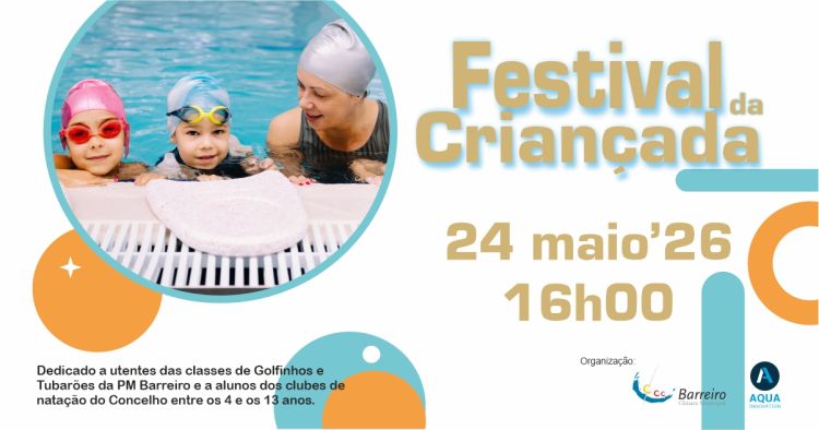 Festival da Criançada 2026 – Circuito de Natação do Barreiro 2025/2026