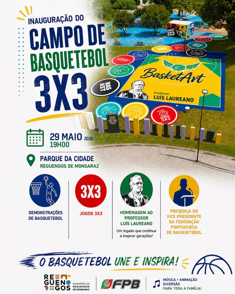 Inauguração do Campo de Basquetebol 3×3 Reguengos de Monsaraz