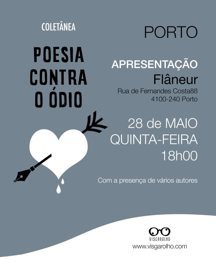 Apresentação do livro: Poesia Contra o Ódio
