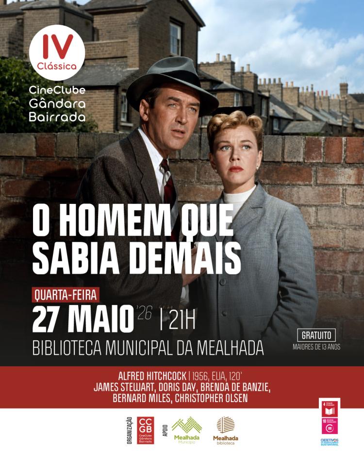 Cinema: 'O Homem que Sabia Demais' de Alfred Hitchcock