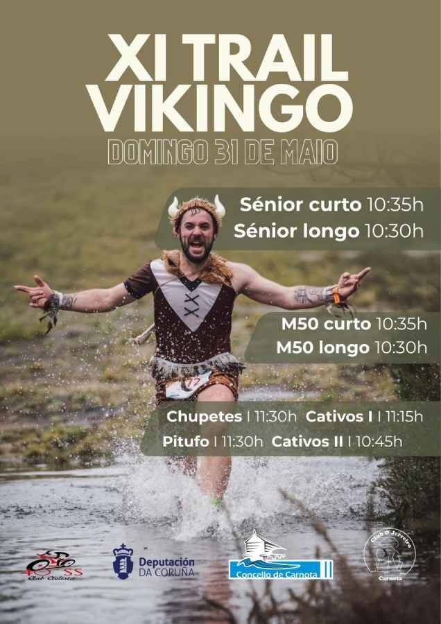 XI Trail Vikingo en Carnota