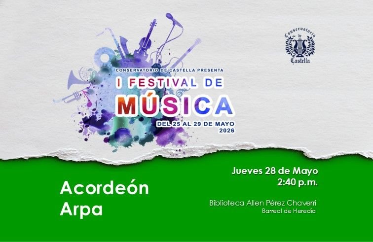 I Festival de Música: Acordeón y Arpa