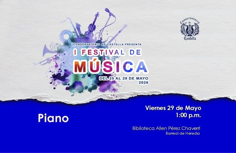 I Festival de Música: Piano