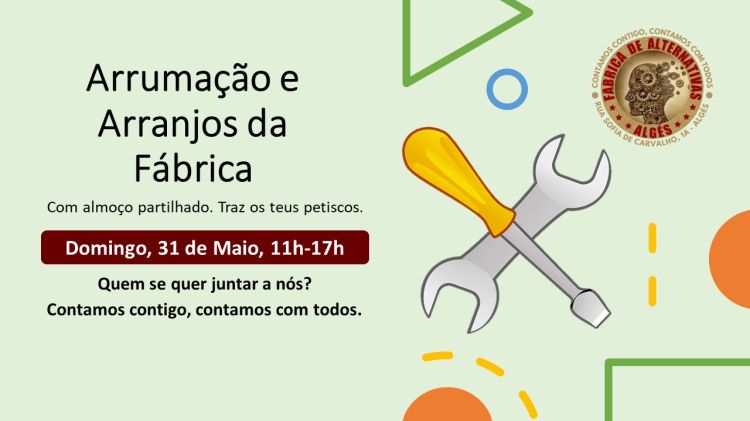 Arrumação e Arranjos da Fábrica