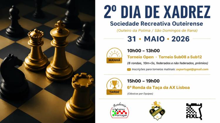 2º Dia do Xadrez na Sociedade Recreativa Outeirense