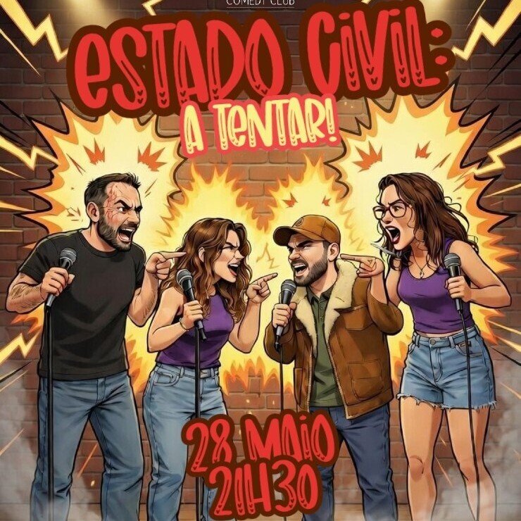 ESTADO CIVIL: A TENTAR! | Stand-Up
