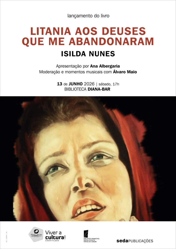 Lançamento do livro 'Litania aos Deuses que me abandonaram'