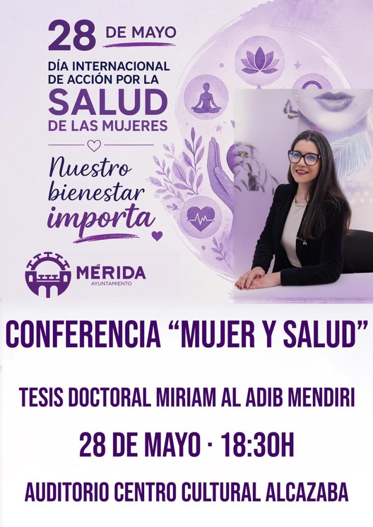 Conferencia ‘Mujer y Salud’ con Miriam Al Adib Mendiri