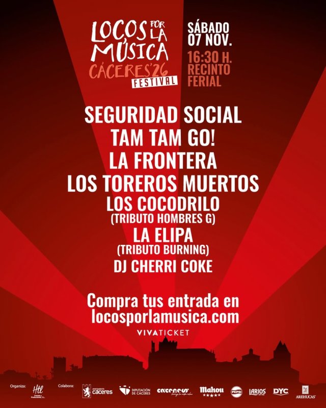 Locos por la Música Cáceres 2026