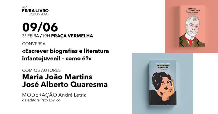 «Escrever biografias e literatura infantojuvenil – como é?»