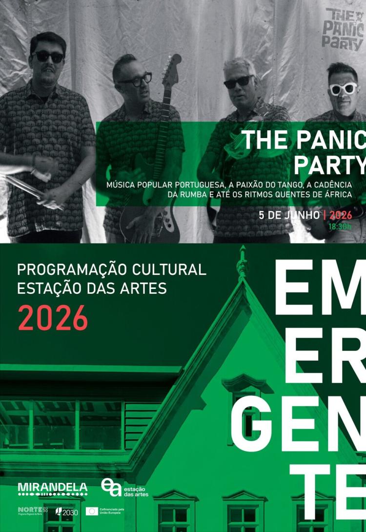 Emergente | Ciclo de Artes em Emergência: The Panic Party | Estação das Artes