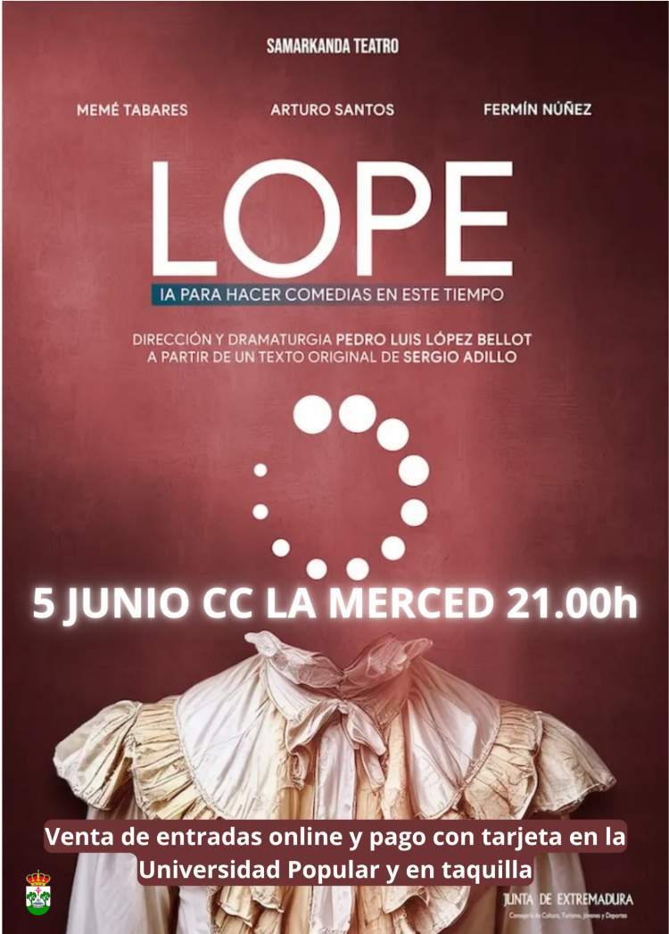 Lope, IA para hacer comedias en este tiempo
