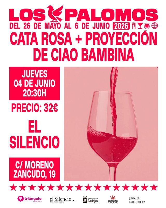 Cata Rosa y Proyección de Ciao Bambina