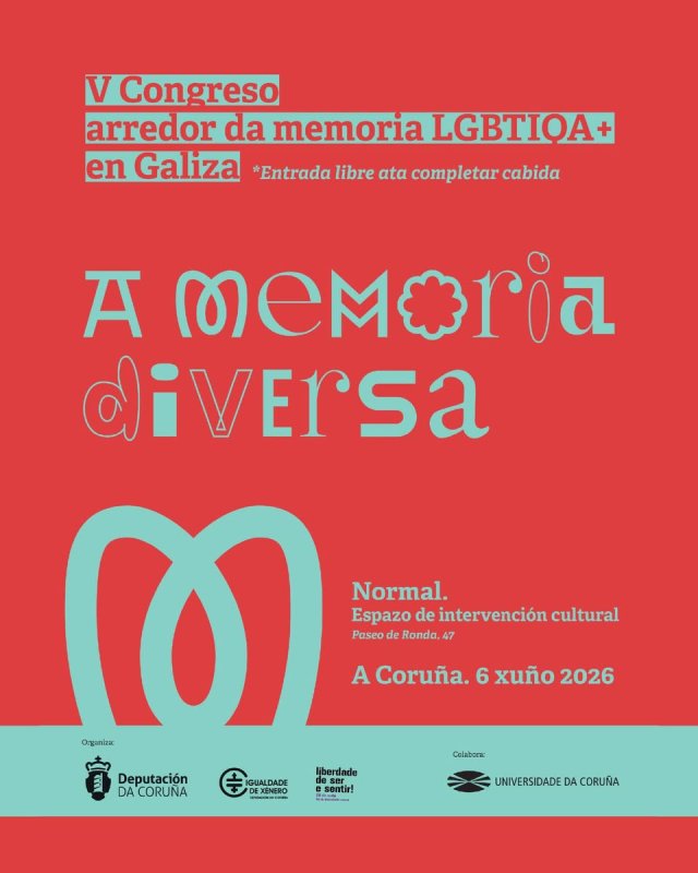 V Congreso Arredor da Memoria LGBTIQA+ en Galiza