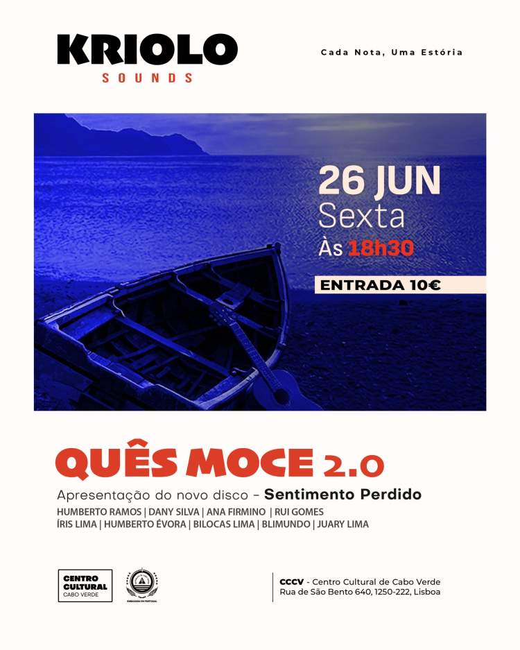 QUÊS MOCE 2.0  |  Concerto intimista no 'Kriolo Sounds - Cada Nota, Uma Estória'