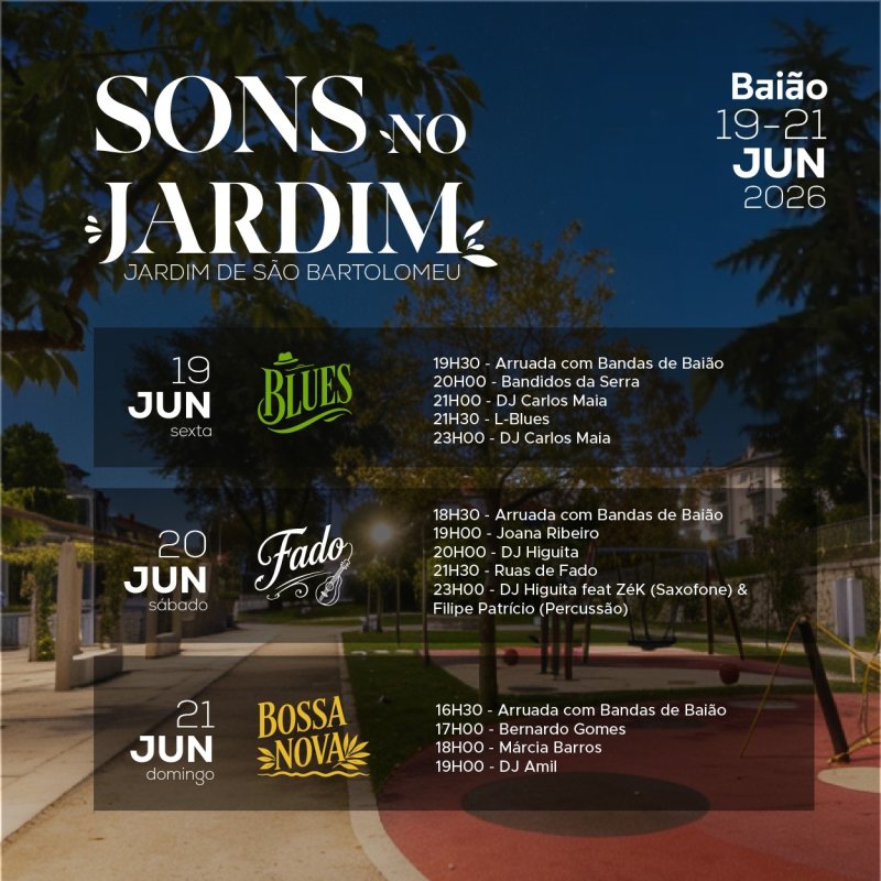 Sons no Jardim - Baião