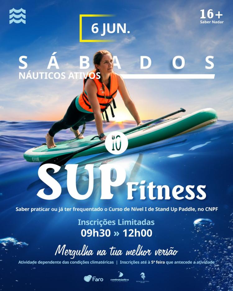 Sábados Náuticos Ativos - SUP Fitness