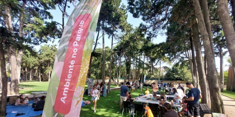 Ambiente no Parque | Parque Urbano Quinta de Rana (setembro)