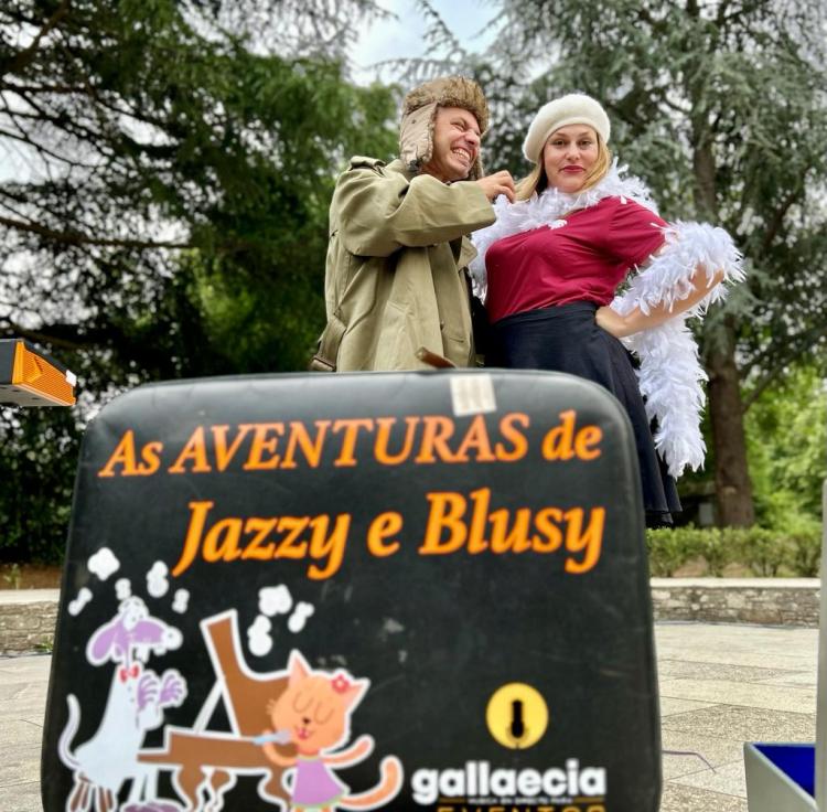 As aventuras de Jazzy e Blusy
