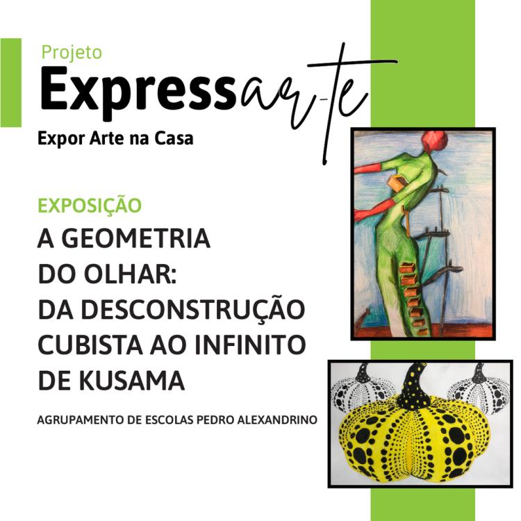 'A GEOMETRIA DO OLHAR: DA DESCONSTRUÇÃO CUBISTA AO INFINITO DE KUSAMA' | Exposição