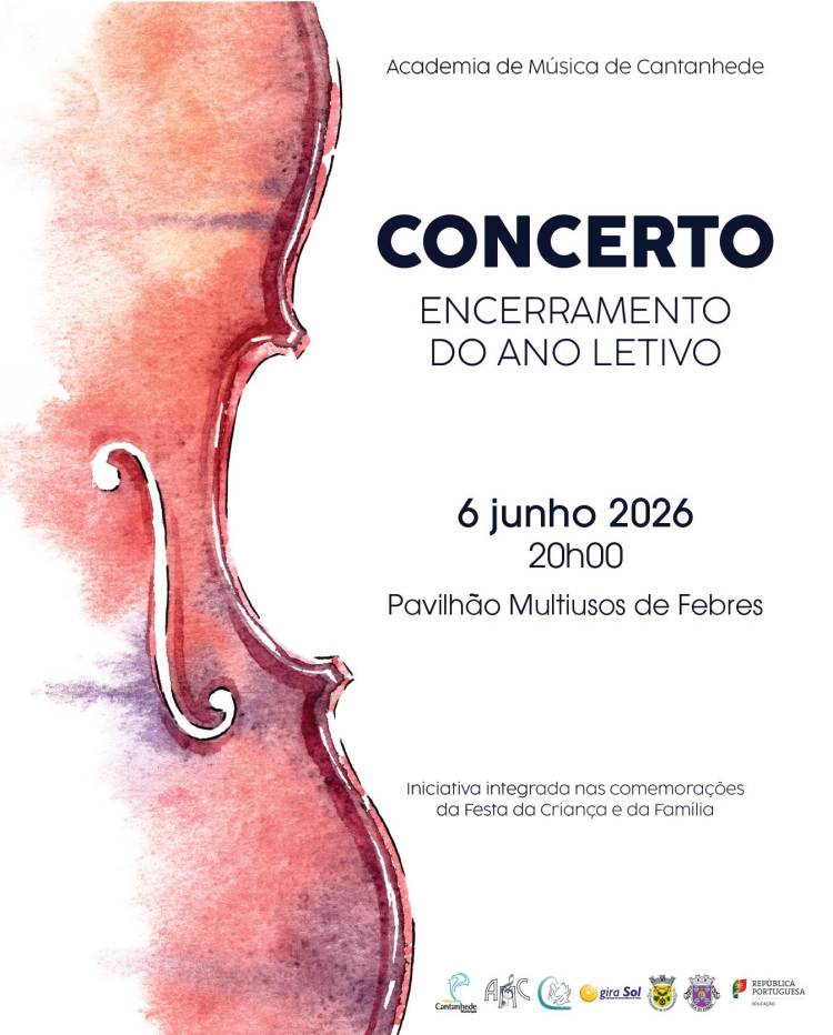 Concerto Encerramento do Ano Letivo da Academia de Música de Cantanhede