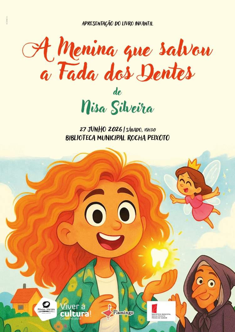 Apresentação do livro infantil “A menina que salvou a fada dos dentes”