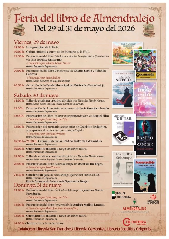 Feria del Libro de Almendralejo 2026