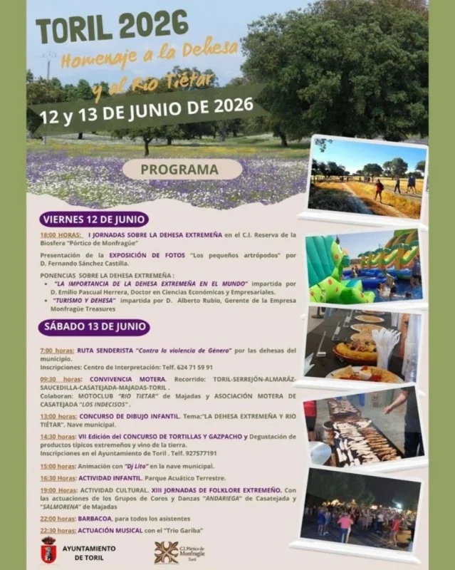 Toril 2026: Homenaje a la Dehesa y al Río Tiétar