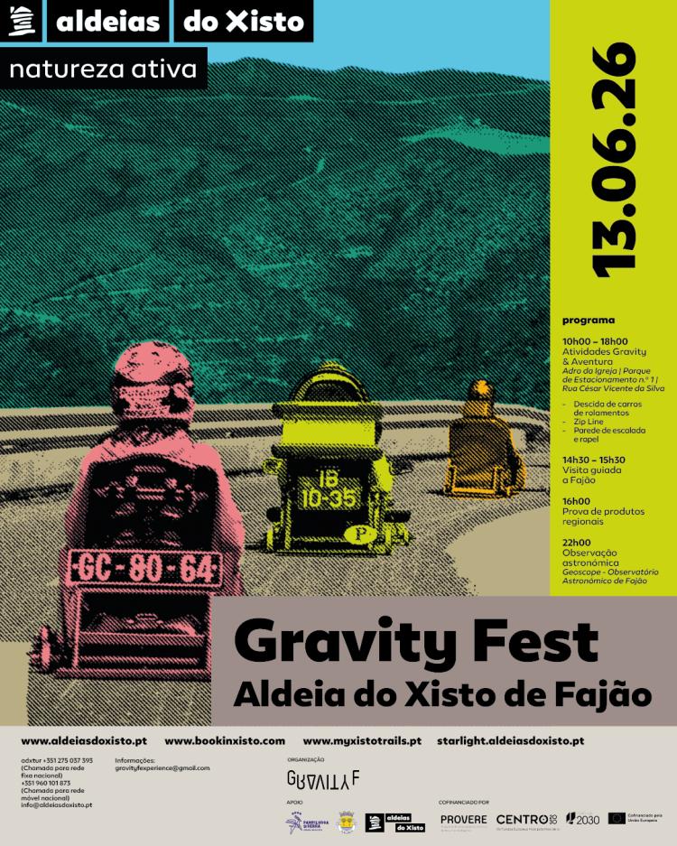 Gravity Fest regressa a Fajão: adrenalina, natureza e descoberta num só dia