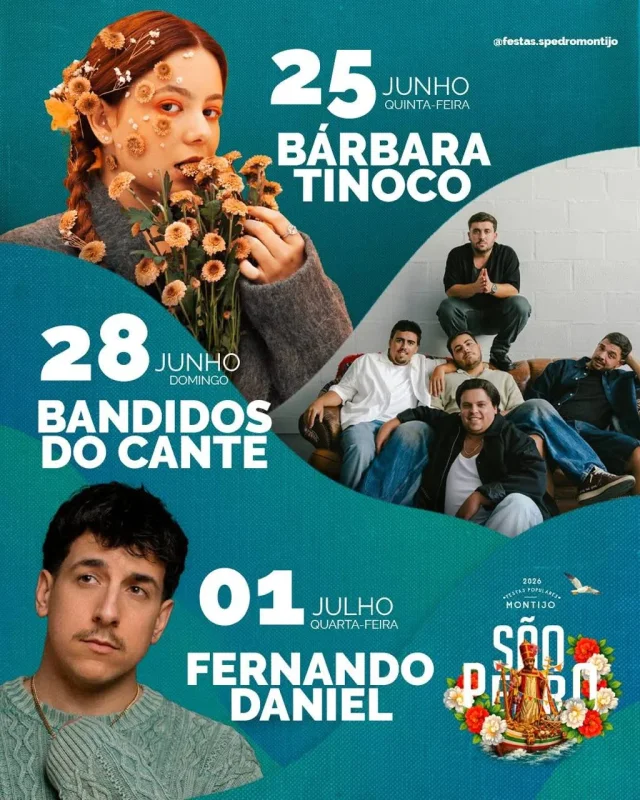 Festas de São Pedro 2026 - Montijo