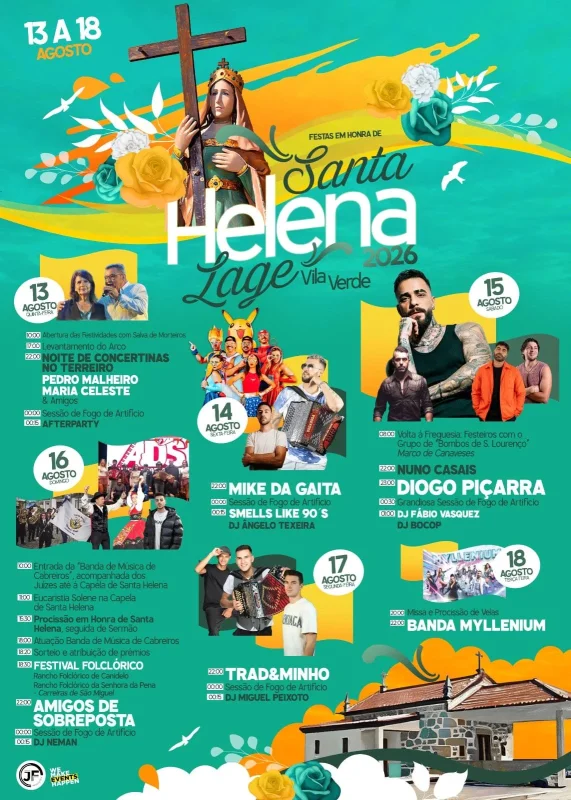 Festas de Santa Helena 2026