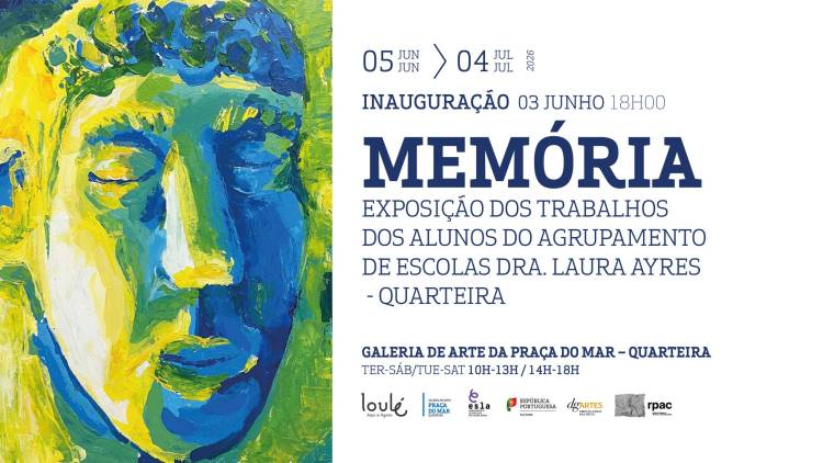 Inauguração da exposição MEMÓRIA - trabalhos dos alunos do Agrupamento de Escolas Dra. Laura Ayres