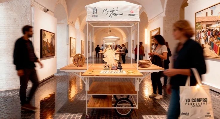 Mercado de Artesanía - Área de Desarrollo Rural, Reto Demográfico y Turismo de la Diputación de Badajoz