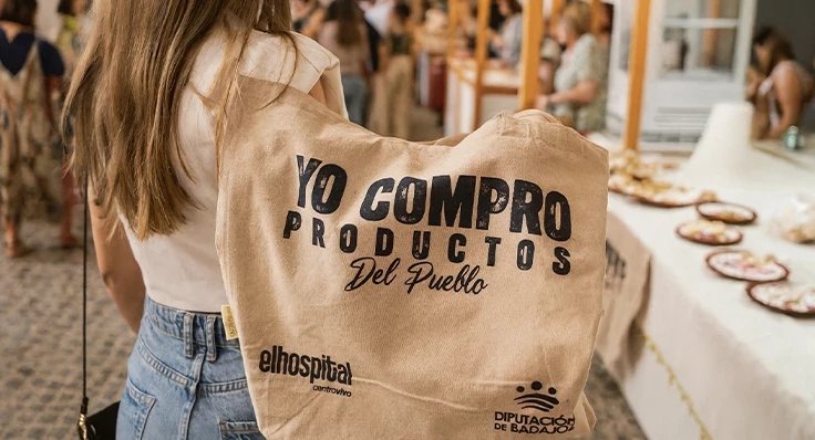 Mercado de Productos Locales de la Provincia de Badajoz - Área de Desarrollo Rural, Reto Demográfico y Turismo de la Diputación de Badajoz